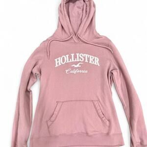 Pink Hollister California Hoodie Y2K Mall Girl Sweatshirt